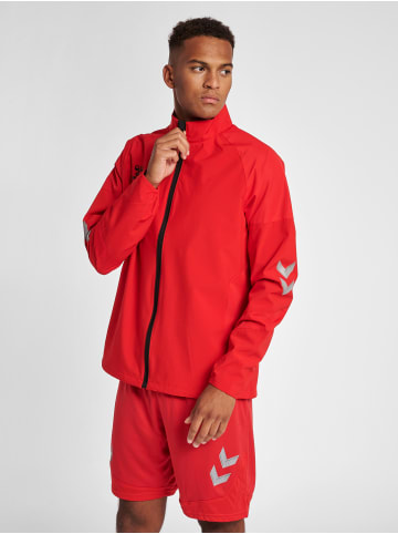 Hummel Reißverschluss Jacke Hmllead Herren in TRUE RED