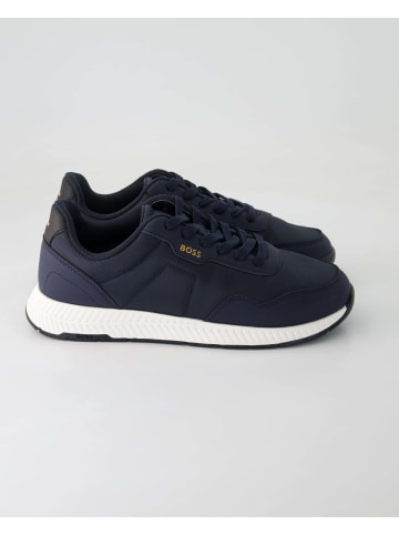 BOSS Sportliche Schnürschuhe in Blau