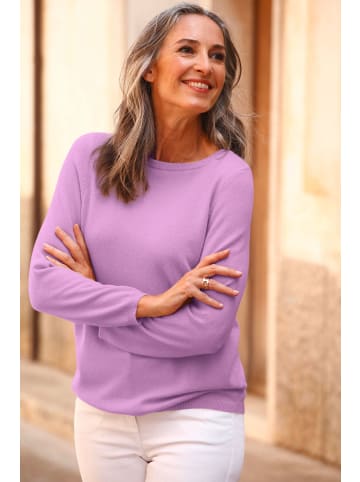 GOLDNER Kaschmirpullover in violett