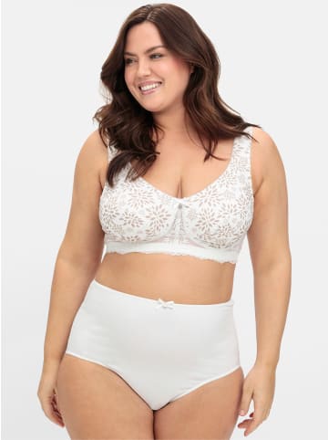 sheego Entlastungs-BH in beige-bedruckt