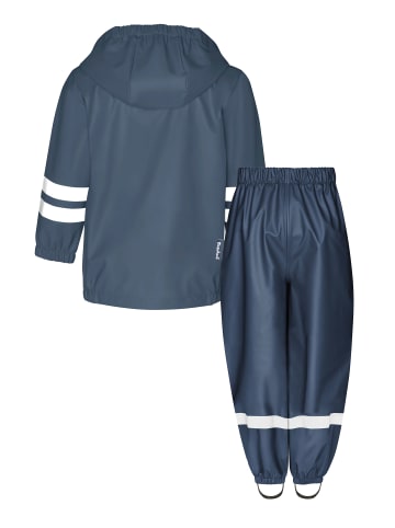 Playshoes Regen-Set Halbhose Basic in marine