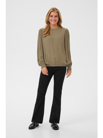 Kaffe Bluse langarm KAliv Regular fit in Morel