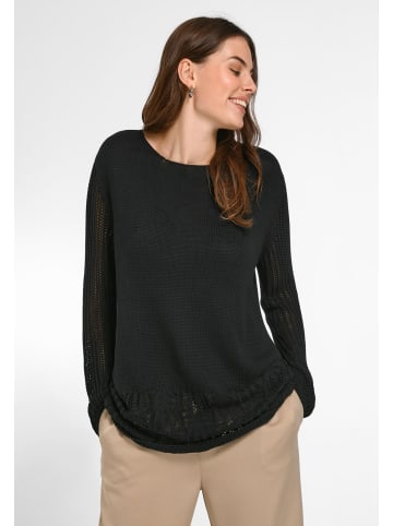 EMILIA LAY Strickpullover Cotton in SCHWARZ