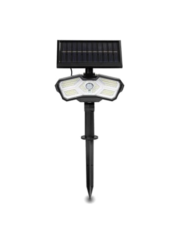 EASYmaxx LED-Solarstrahler mit Bewegungsmelder - schwarz