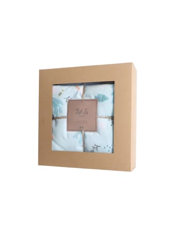 Luli Lu Decke Kissen Set Fisch in blau