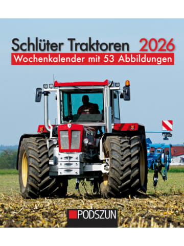 Podszun Kalender - Schlüter Traktoren 2026 Wochenkalender