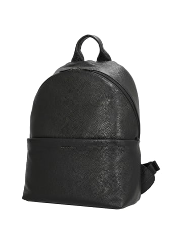 Mandarina Duck Mellow Leather - Rucksack 34 cm (nero) in nero