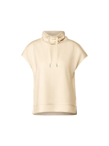 Street One Sweatshirt in creamy beige