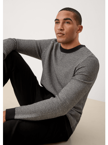 S. Oliver Pullover langarm in Schwarz