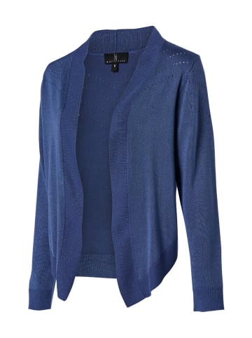 Mart Visser Delhi Lurex Cardigan Grau Blau