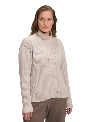 Ulla Popken Strickjacke in creme