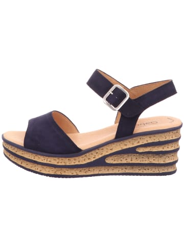 Gabor Schnürschuh in blau