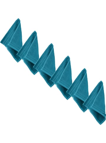 Erwin Müller Frottier Seiftuch 6er-Pack Heidelberg in petrol