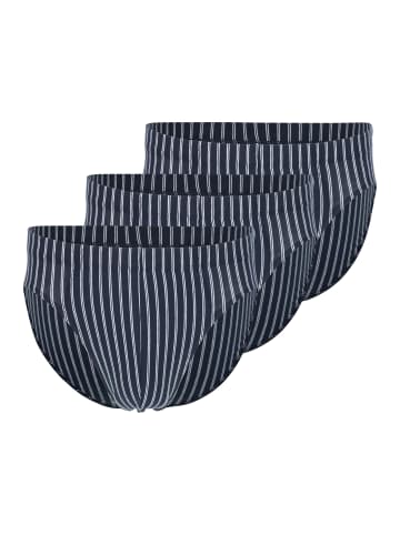 Schiesser Mini Slip / Unterhose 95/5 Essentials Organic Cotton in Dunkelblau