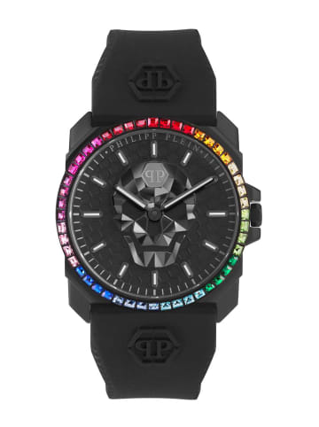 Philipp Plein Philipp Plein Herrenuhr The $kull King Rainbow in schwarz