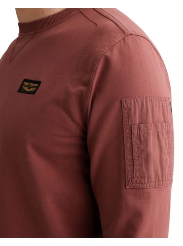 PME Legend Sweatshirt CREWNECK AMERICAN CLASSIC in Rot
