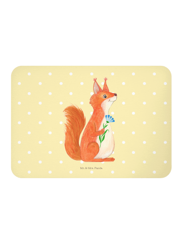 Mr. & Mrs. Panda magnet Eichhörnchen Blume ohne Spruch in Gelb Pastell