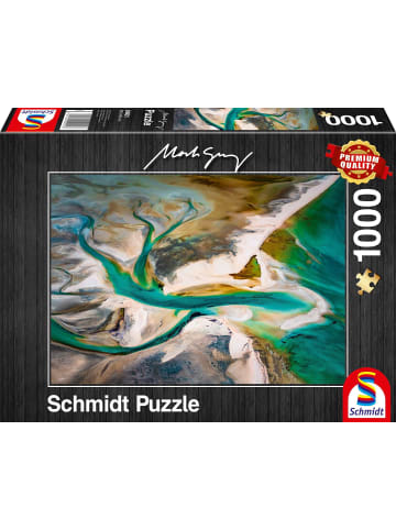 Schmidt Spiele Verschmelzung Puzzle 1.000 Teile | Erwachsenenpuzzle Mark Gray