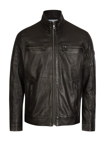 Bugatti Lederjacke BUGIORGIO in Schwarz