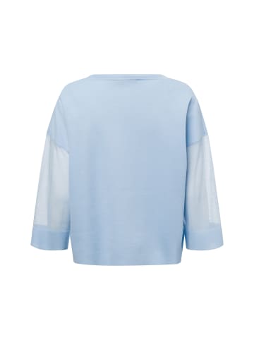 comma Strickpullover in hellblau - 0001