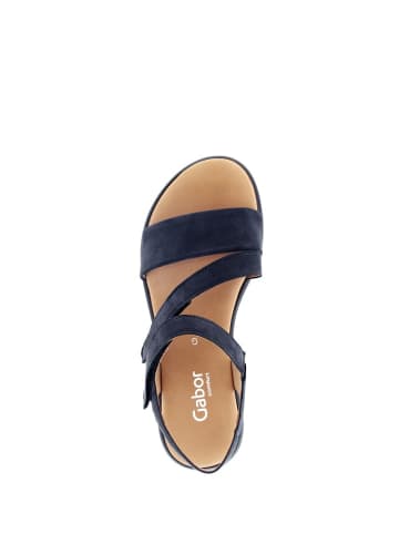 Gabor Komfort Sandalen für Damen in dunkel-blau