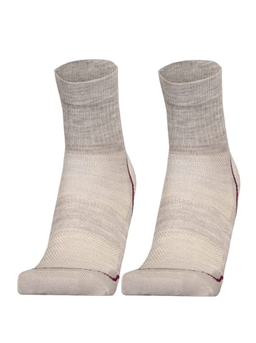 UphillSport Laufsocken 2er Pack in l.grey/lila