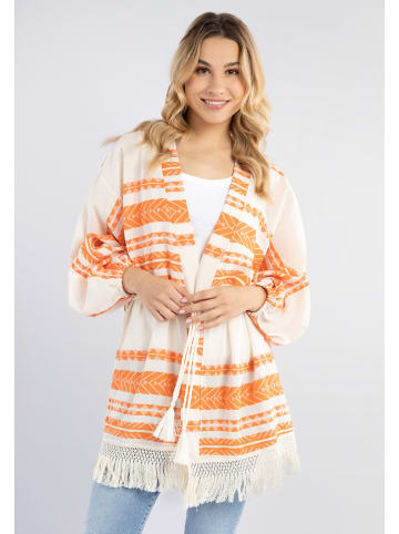 IZIA Damen Kimono in Orange