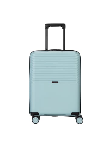 Pack Easy Jet 4 Rollen Kabinentrolley 55 cm in hellblau