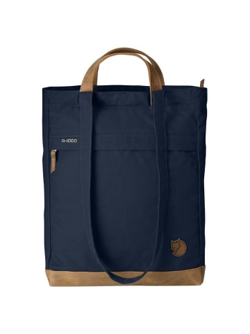 FJÄLLRÄVEN No.2 - Schultertasche L 42 cm (black) in navy