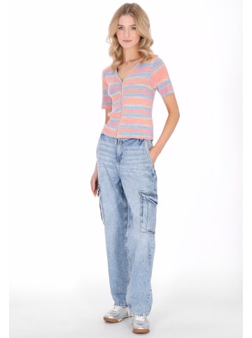 myMo Women Blouse in pink multicolor