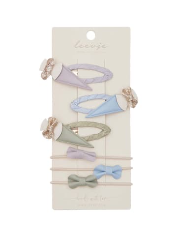 leevje Haarspangen bows and school cones mix' in multicolored