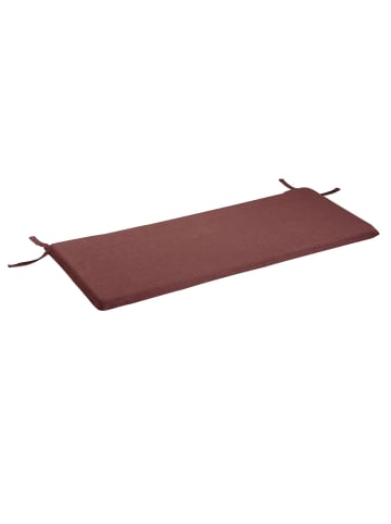 58 aufm Kessel SITZBANK Deborah 77 x 52 x 87 Massivholz Buche lackiert/Weinrot