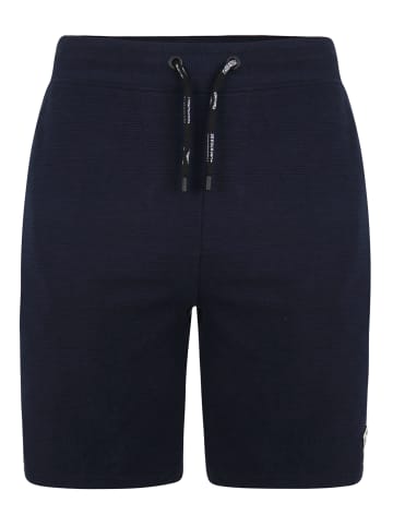 Threadbare Sweatshorts Ottoman in blau-schwarz