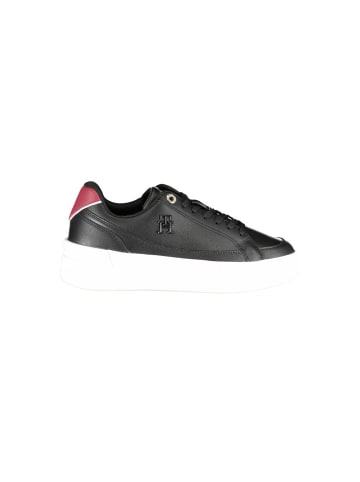Tommy Hilfiger Schwarz Leder Damen Sneaker