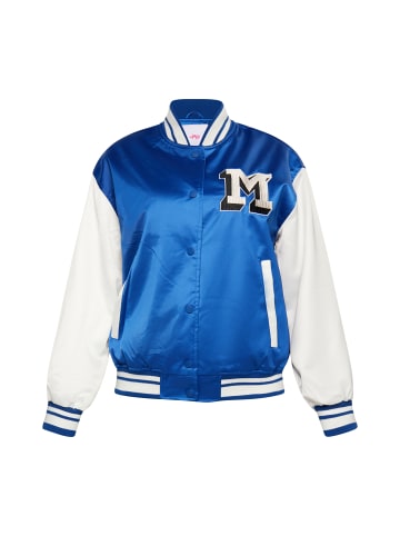 myMo Collegejacke in Königsblau