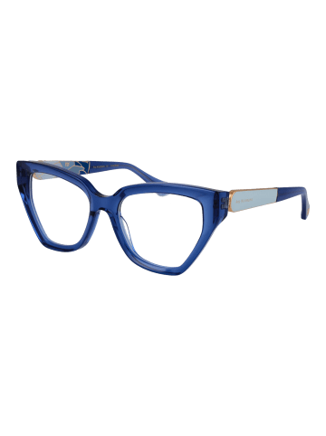 Ana Hickmann Damen Optische Fassungen Katzenauge Blau