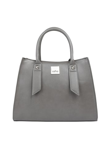 usha BLACK LABEL Damen Handtasche in GRAU