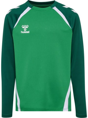 Hummel Kinder Hoodie "Lead 2.0 Crew Sweat" in Grün