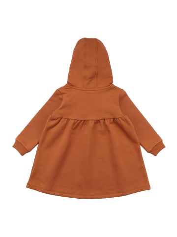 Walkiddy Kleid Deep Brown - Baumwolle (Bio)