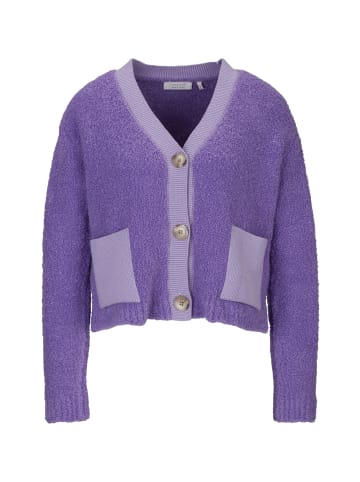 Rich & Royal Cardigan Teddy in lila