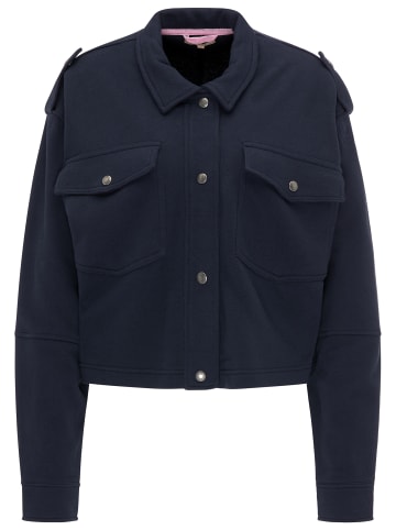 myMo Damen Sweatjacke in Marine