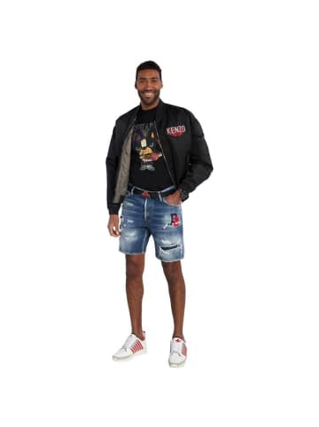 Dsquared2 Ciros Game Time T-Shirt Schwarz Herren