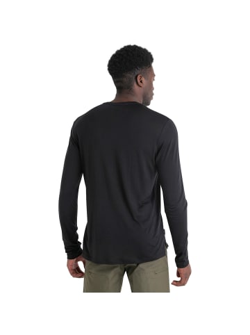 icebreaker Shirt Merino 125 Cool-Lite Sphere II in Schwarz01113