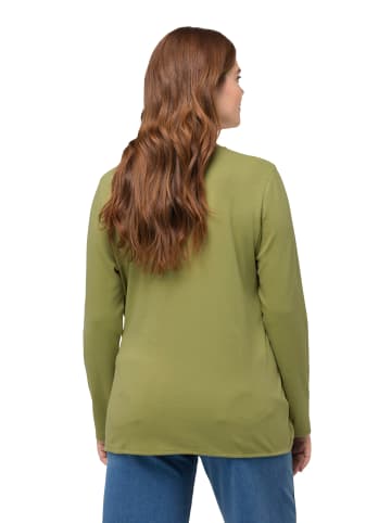 Ulla Popken Longsleeve in salbei