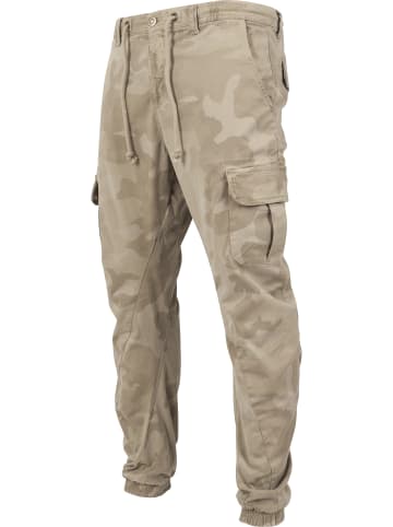 Urban Classics Cargo Trouser in sand camo