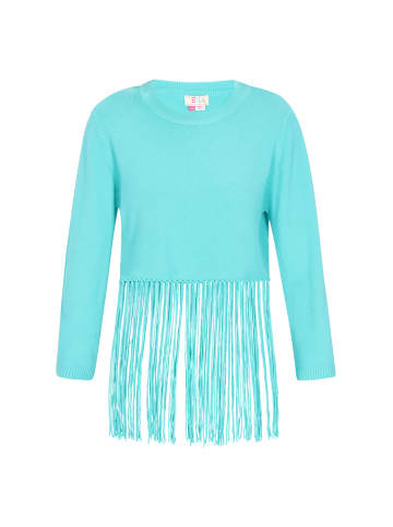 IZIA Women Sweater in turquoise