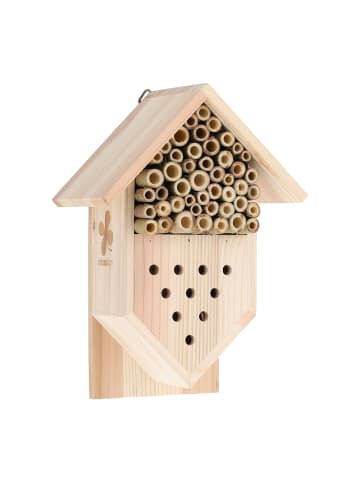 relaxdays Insektenhotel in Natur - (B)19 x (H)27 x (T)12,5 cm