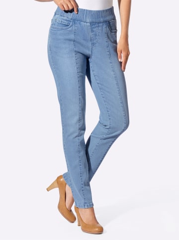 WITT WEIDEN Schlupfjeans in blue-bleached