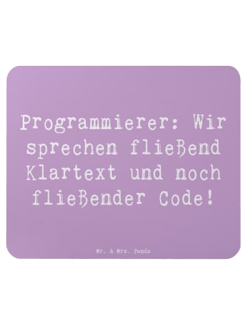 Mr. & Mrs. Panda Maus-Pad Spruch Programmierer Codeflüsterer mit... in Lavendeltraum
