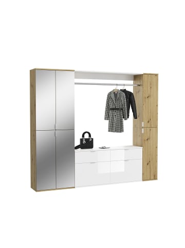 ebuy24 Garderobenmöbel ProjektX Eiche 212 x 34 cm